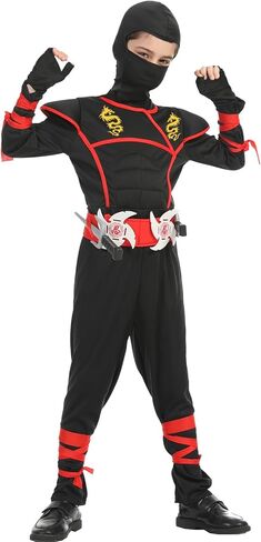 Only Ninja Costumes Halloween Luxury Ninja Costume Dragon Ninjas Costume for Kids Role Play in Saudi Arabia