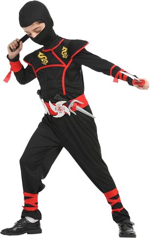 Only Ninja Costumes Halloween Luxury Ninja Costume Dragon Ninjas Costume for Kids Role Play in Saudi Arabia
