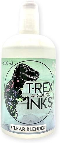 Clear Alcohol Ink Blending Solution for Alcohol Ink Art - Blends, Thins & Mixes - Includes Applicator Tip - Huge 4oz Bottle in Saudi Arabia