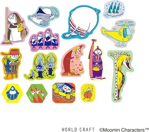 World Craft Moomin Seal Seal Seal Forest to Moomin B MOF-002 in Saudi Arabia