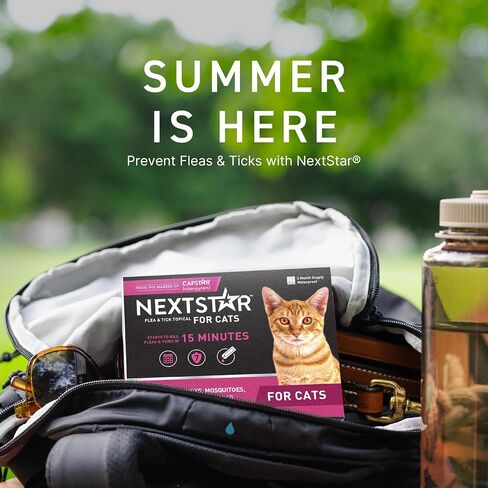 NextStar Flea & Tick Topical Cats 3.5 lbs+, 7-Way, 3-Month in Kuwait