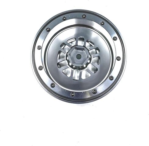CNC Aluminium Beadlock Wheel for UDR 1: 7 1pcs (Silver+Blue) in Kuwait