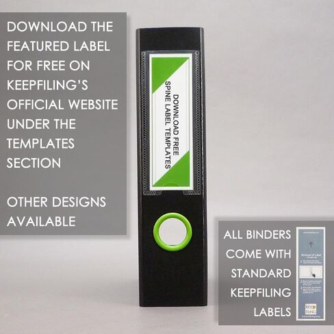 5.5x8.5 Mini 3-Ring Binder, 1.5 inch D-Ring, Black/Lime Green, 12 Binders in Saudi Arabia