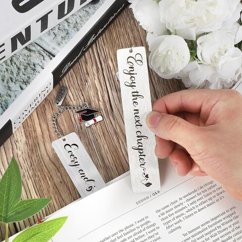 2025 Graduation Gifts for Him Her,Graduation Inspirational Bookmark Elementary High School Seniors College Graduation Gifts for Nurse Students Book Lovers-2Pcs in Saudi Arabia