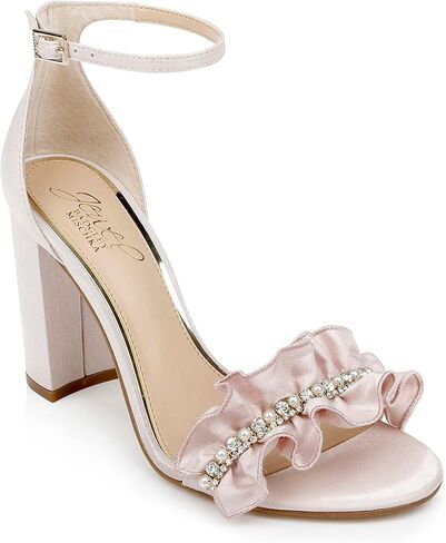 Jewel Badgley Mischka Women's Deva Heeled Sandal in Saudi Arabia