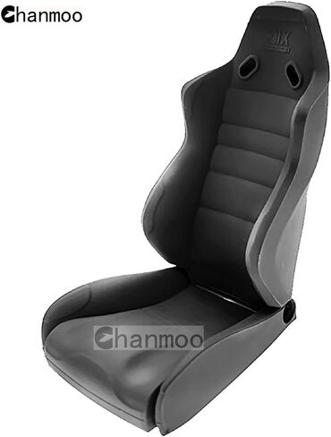 1/10 RC Crawler Car Toy Seats Simulation Plastic Chair Accessories for 1:10 Scale RC Rock Crawler Buggy Truck Car Traxxas TRX4 Axial SCX10 II 90046 RC4WD D90 TF2 Tamiya Gen8 2Pcs (Black B) in Saudi Arabia
