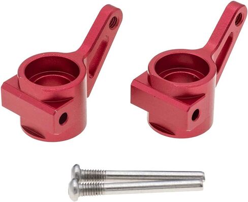 2Pcs Aluminum Steering Blocks Replacement of 3736 for Traxxas 1/10 2WD Slash Rustler Stampede Nitro Slash RC Car Upgrade Parts Hop Ups in Saudi Arabia