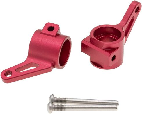 2Pcs Aluminum Steering Blocks Replacement of 3736 for Traxxas 1/10 2WD Slash Rustler Stampede Nitro Slash RC Car Upgrade Parts Hop Ups in Saudi Arabia