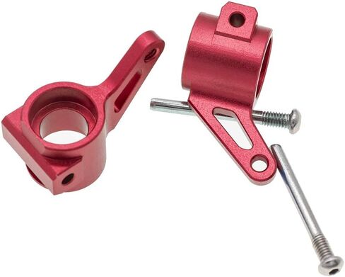 2Pcs Aluminum Steering Blocks Replacement of 3736 for Traxxas 1/10 2WD Slash Rustler Stampede Nitro Slash RC Car Upgrade Parts Hop Ups in Saudi Arabia