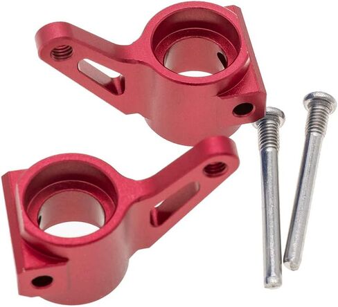 2Pcs Aluminum Steering Blocks Replacement of 3736 for Traxxas 1/10 2WD Slash Rustler Stampede Nitro Slash RC Car Upgrade Parts Hop Ups in Saudi Arabia