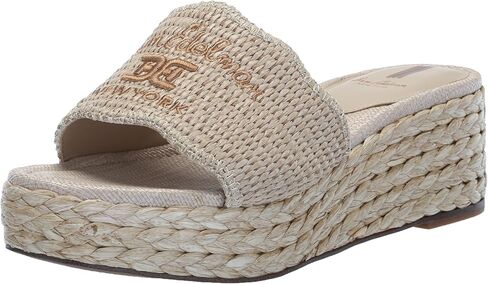 Sam Edelman Women's Camila Wedge Sandal, Sand, 6.5 in Saudi Arabia