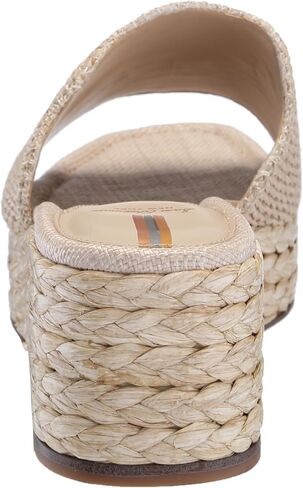 Sam Edelman Women's Camila Wedge Sandal, Sand, 6.5 in Saudi Arabia
