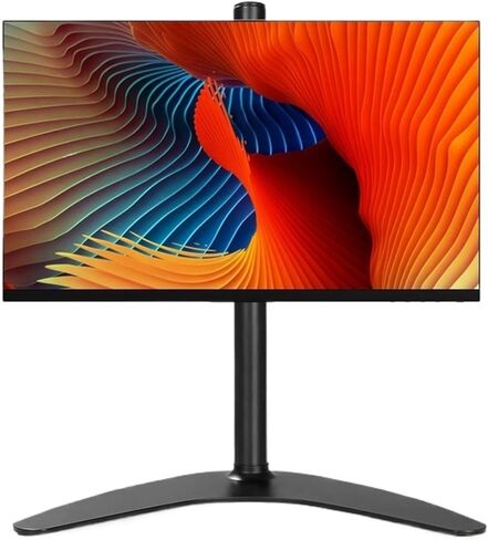 32-inch Desktop Computer Monitor Stand Screen Rotating Vertical Screen Display Base Increased Lifting Shelf in Kuwait