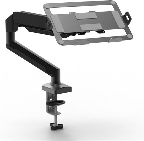 Pneumatic arm with Laptop Expansion Bracket Mechanical arm Universal Hover Telescopic Display Bracket Swing arm(White) in Saudi Arabia