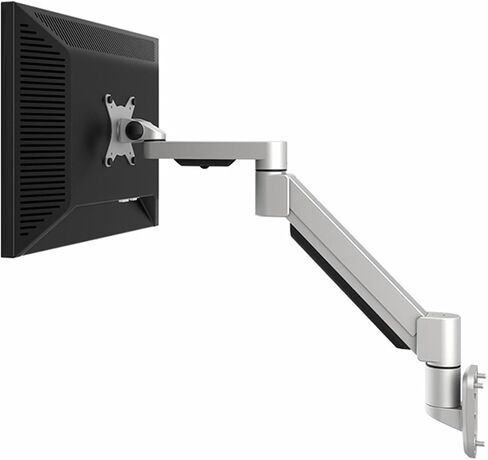 Computer Screen Monitor Bracket LCD Wall Hanging Bracket Wall Hanging Room Rotating Screen Bracket Telescopic arm Lifting Bracket(Silver) in Saudi Arabia