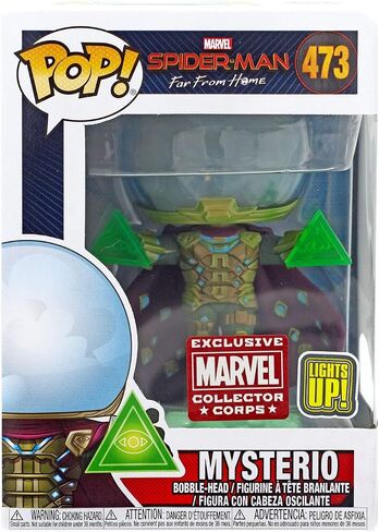 فونكو بوب! Marvel Collectors محاصيل - Mysterio #473 [تضيء!] in Saudi Arabia