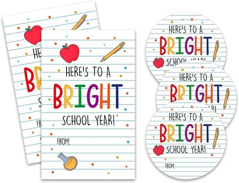 Welcome Back To School Stickers-40Pcs Take Note It's Going To Be A Great School Year Cute Labels-Teacher Reward Motivational Stickers For Students Teens-Classroom Party Favors Decor & Supplies - A01 in Saudi Arabia