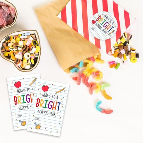 Welcome Back To School Stickers-40Pcs Take Note It's Going To Be A Great School Year Cute Labels-Teacher Reward Motivational Stickers For Students Teens-Classroom Party Favors Decor & Supplies - A01 in Saudi Arabia