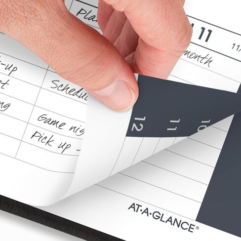 AT-A-GLANCE 2026 Appointment Book Planner, Weekly, 5" x 8", Small, Hourly, Black (700750526) in Saudi Arabia