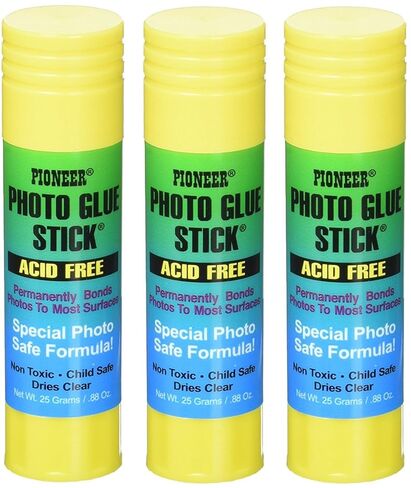 Pioneer Value Sized Photo Glue Stick 25 Grams/.88oz (3 Pack) in Saudi Arabia