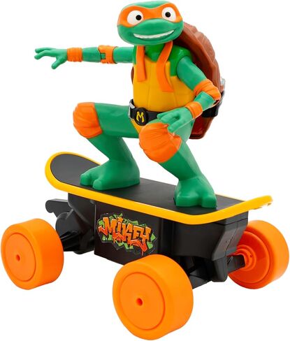 Teenage Mutant Ninja Turtles Raphael Cowabunga Skate RC - Imitates Real Skate Tricks - 2.4 GHz Remote Control - Ages 3+ in Saudi Arabia