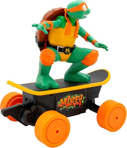 Teenage Mutant Ninja Turtles Raphael Cowabunga Skate RC - Imitates Real Skate Tricks - 2.4 GHz Remote Control - Ages 3+ in Saudi Arabia