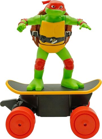 Teenage Mutant Ninja Turtles Raphael Cowabunga Skate RC - Imitates Real Skate Tricks - 2.4 GHz Remote Control - Ages 3+ in Saudi Arabia