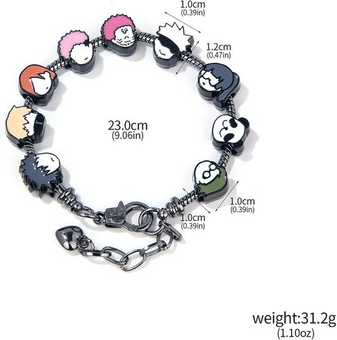 jjk Bracelet Gojo Bracelet Itadori Yuji Bracelet Animation Accessories Suitable for Anime Fans to Collect in Saudi Arabia