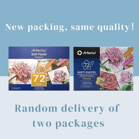 Artecho Soft Pastels, 50pcs, 48 Colors in Saudi Arabia