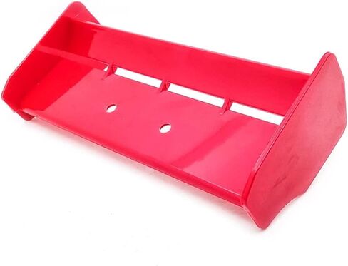 1/10 RC البلاستيكي المفسد الخلفي متوافق مع 1:10 RC على الطرق الوعرة على الطرق الوعرة Truck Buggy Racing Wing Wing Tail (White) in Saudi Arabia