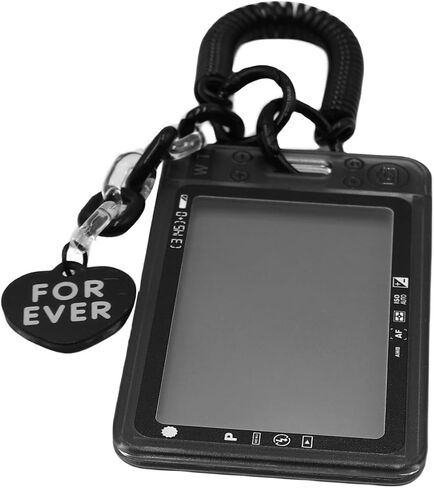 Clear Kpop Photocard Holder with Keychain Spiral Wrist Coil, Cute ID Card Protector Photo Display Case Badge Holder in Saudi Arabia