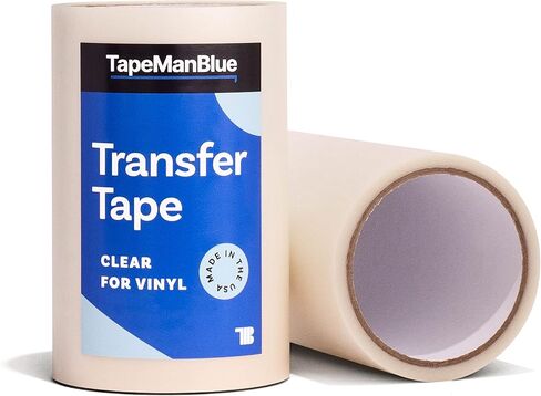 6" x 300' Roll of Clear Transfer Tape for Vinyl, Made in America, Vinyl Transfer Tape for Cricut Crafts, Decals, and Letters in Kuwait