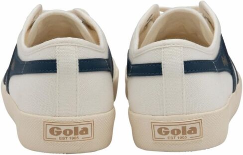 حذاء رياضي نسائي من Gola Coaster، أبيض فاتح/أبيض فاتح/ذهبي، 9.5 in Kuwait