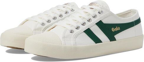 Gola Women's Coaster Sneaker, Off-White/Off-White/Gold, 9.5 in Saudi Arabia