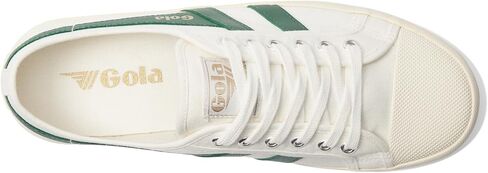 Gola Women's Coaster Sneaker, Off-White/Off-White/Gold, 9.5 in Saudi Arabia