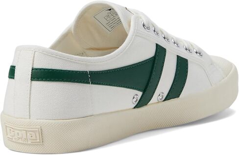 Gola Women's Coaster Sneaker, Off-White/Off-White/Gold, 9.5 in Saudi Arabia