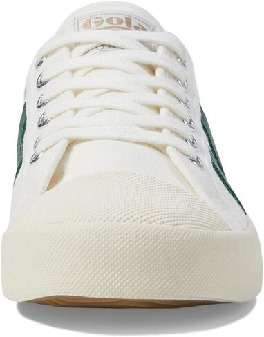 Gola Women's Coaster Sneaker, Off-White/Off-White/Gold, 9.5 in Saudi Arabia
