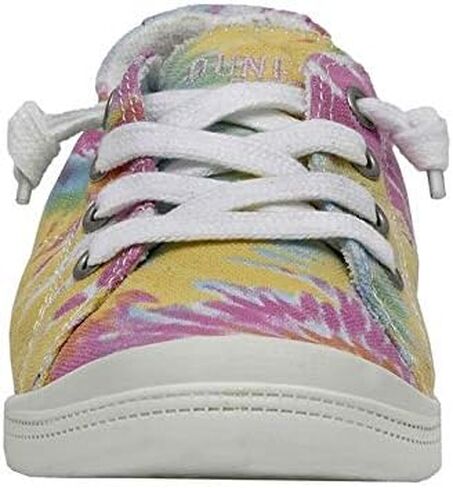 Women's Reesa Canvas Sneaker, Grey, 6.5 in Saudi Arabia