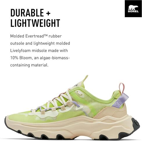 Sorel Kinetic Breakthru Tech Lace Sneakers Peach 8, Paradiso Peach/Sea Salt, in Saudi Arabia