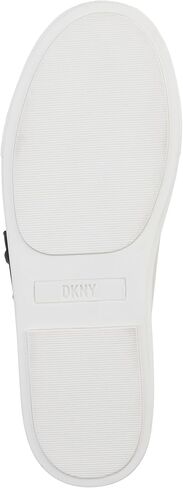 DKNY Women's Chaney-Lace Up Sneaker, Mushroom, 6 in Saudi Arabia