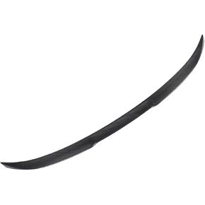 Compatible for BMW 2 Series G42 M2 G87 M240 VS Style Carbon Fiber Tail Fins Rear Trunk Spoiler Guide Wing Rear Wing Car Trunk Diverter(Dry Carbon Fiber)