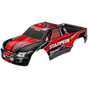 Traxxas 3651 - Stampede & Stampede VXL Body, Red
