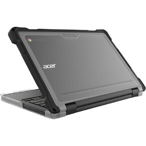 Gumdrop SlimTech Chromebook Case for 11.6 inch Acer Chromebook Spin 311 R724T (2 in 1) Protective Sleek Snap On Hard Shell Laptop Cover for Kids Students School Work Office - Black