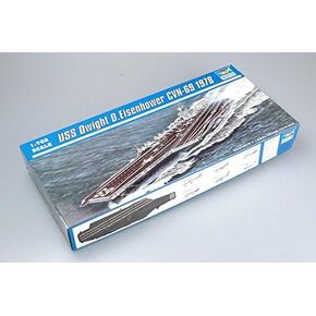 Trumpeter 1/700 USS Dwight D. Eisenhower CVN69 Aircraft Carrier 1978 Model Kit