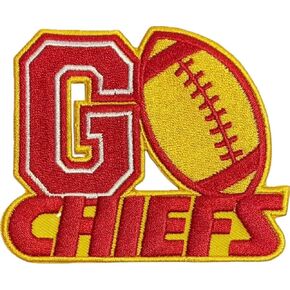 Rugby Fans Chiefs Logo Patch Embroidery American Football Fan Favorite Team Iron On Sew On Embroidered Patch