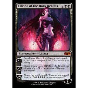 Magic The Gathering - Liliana of The Dark Realms (102/249) - Magic 2014
