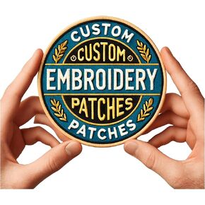 Noni Customized Logo Patches Embroidered, Iron On Name Patch, Custom Embroidered Patches