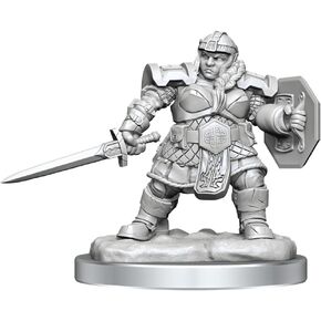 WizKids Dwarf Fighter Female Nozurs Marvelous Miniatures D&D Unpainted Miniatures