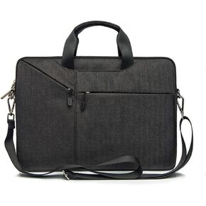 Laptop Bag Laptop Liner Bag Ladies Briefcase Shoulder Crossbody Waterproof Shockproof(14/15.4 inches)