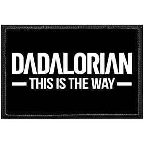 Dadalorian | Hook and Loop Attach for Hats, Jeans, Vest, Coat | 2x3 in | by Pull Patch